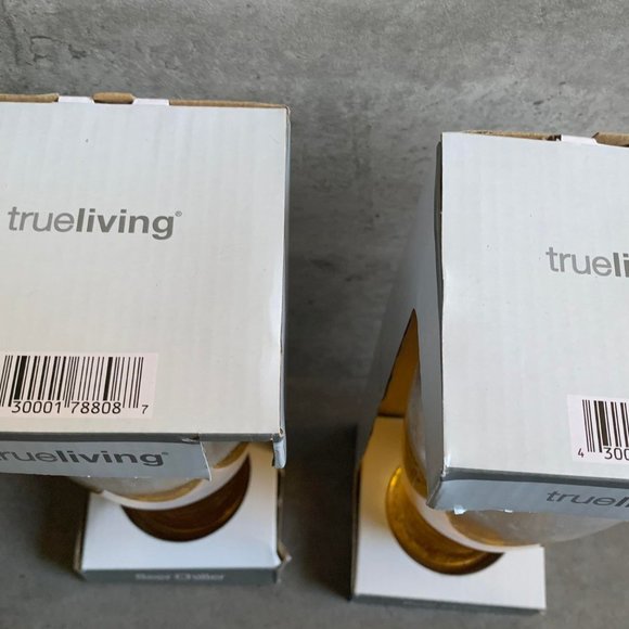 NIB 2 Beer Chiller Plastic Cups Tumblers - Picture 4 of 6